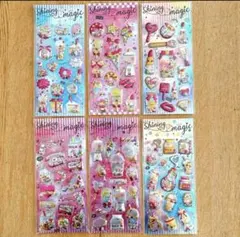 【１２枚セット】sahaka☺︎︎︎︎様専用　シャカシャカ ぷっくり シール セット