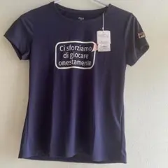 新品　FILA ネイビー Tシャツ Mサイズ　UV.吸水速乾