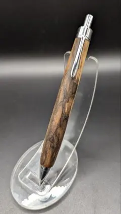 工房楔　黒柿　孔雀杢　木軸　シャーペン　 検索用　野原工芸　ボナンペン 工房楔 黒柿孔雀杢 MP 0.5mm