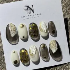 【現品販売】ゴールド星　スター　黒　シアーブラック　白　モノクロ　個性韓国y2k