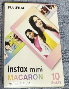 チェキフィルム instax mini 10枚入　1箱(10枚セット)　マカロン