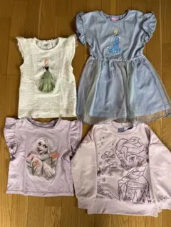 アナ雪　ティシャツ&ワンピース