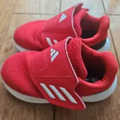 adidas キッズシューズ レッド Size15