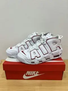 2026年最新】ナイキ エア モア アップテンポ ホワイトバーシティレッド