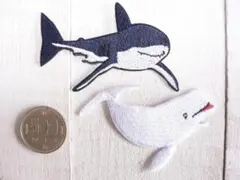 レア✨新作⛵ジンベイザメ☀鮫✸サメ⌘鮫☆ワッペン⭐︎ダイバー☄釣り 