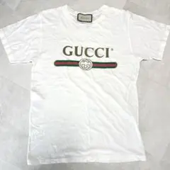 古着】GUCCIグッチヴィンテージロゴウォッシュドオーバーサイズ T
