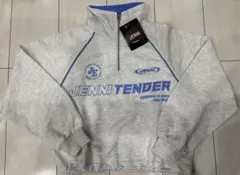 新品　140cm JENNI ハーフジップ　トレーナー　オートミール
