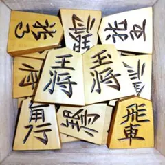 御将棋駒 天童将棋駒 黄楊漆書 特選 紫布 桐箱 巾着 仁寿書 付き