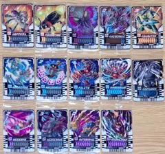 仮面ライダーガッチャード ライドケミートレカウエハース01 14枚セット