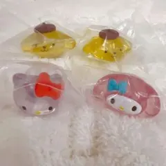 サンリオ　ファッションリング　ジュエルクリア　キティ　マイメロ　ポムポムプリン
