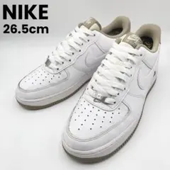 NIKE ナイキ エアフォース1 '07 ホワイト カーキ 26.5cmのサムネイル
