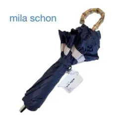 新品★mila schon ミラショーン　晴雨兼用　婦人2段折り畳み傘 日傘のサムネイル
