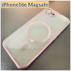 iPhoneケース Magsafe対応 クリアケース iPhone16e用カバー