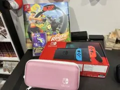 【中古・美品】Nintendo Switch 本体 ＋　ソフトセット