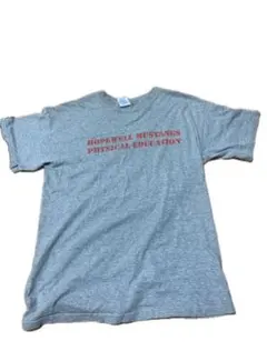 『GILDAN』　プリント半袖Tシャツ グレー