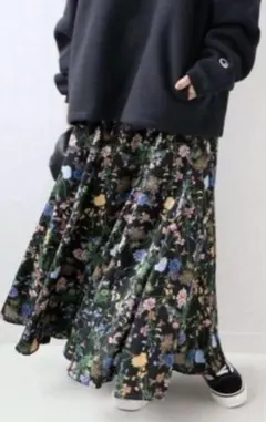 JOURNAL STANDARD relume フローラルマーメイドスカート