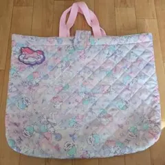 リトルツインスターズ キキララ 手提げ レッスンバッグ