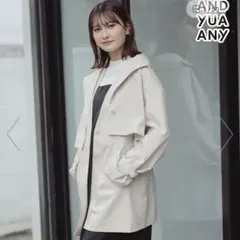 撥水3WAYトレンチコート/AND YUA ANY