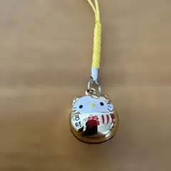 ハローキティ鈴付き 金色