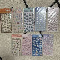 サンリオ ぷくっとシール 9枚セット