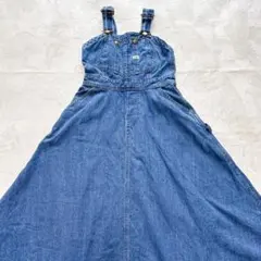 ジルスチュアート×リー コラボ デニム ロング ワンピース ジャンパー スカート