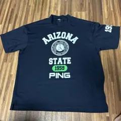 【美品】PING ゴルフウェア　モックネック　LL