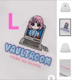 新品未着用】VAULTRROOM VR x AKARIN シャツ ステッカー付 - メルカリ