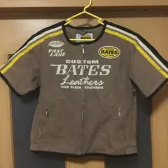 BATES レーシング 半袖ピットシャツ ジップジャケット バイク XL(LL)のサムネイル