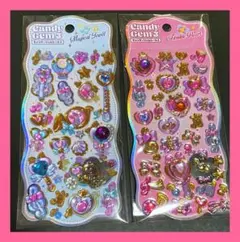 【匿名配送】キャンディジェムシール３　2セット／新品未使用品