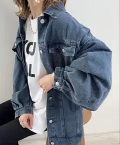 しまむら　MAYOコラボ　デニムジャケット◆新品