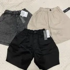 manina ハーフパンツ 3点セット