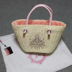 Rady かごバッグ シャンデリア ビジュー ピンクのサムネイル