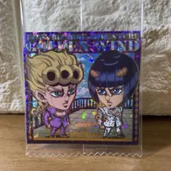 JOJOの奇妙な冒険ウエハース ブチャラティ＆ジョルノ SEC