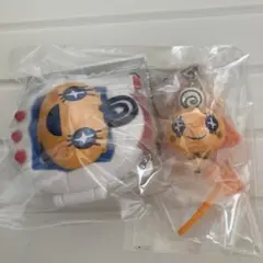 ガチャ　たまごっち カラフルマルチチャーム・スイングケース めめっち　2つセット