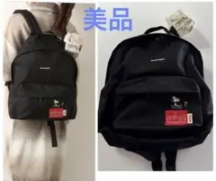 美品　限定　マンハッタンポーテージ ×スヌーピー コラボリュックミニポーチ付きのサムネイル
