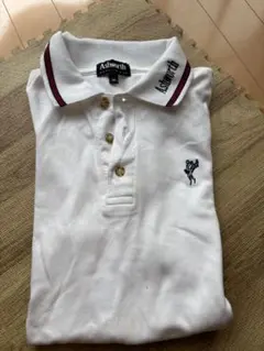 Ashworth ホワイト ポロシャツ Mのサムネイル
