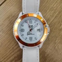 Ice-Watch ホワイト オレンジ 腕時計のサムネイル