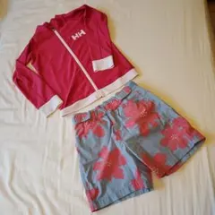 ヘリーハンセン　キッズ水着　上下