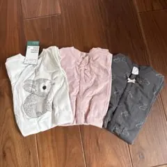 H&M ベビー服 ロンパース 3枚セット