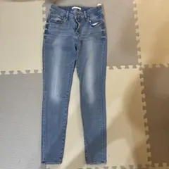 AZUL BY MOUSSY スキニーデニム ライトブルー