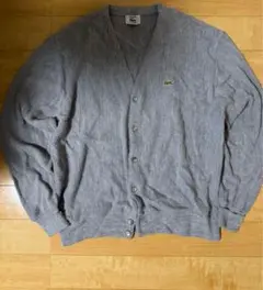 80s 90s IZOD LACOSTEカーディガン XL usa製
