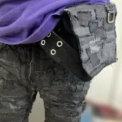 GlyPhS punkrock ジェル studs ZIPポケットバムフラップ - メルカリ