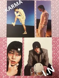 スキズ StrayKids Karma 封入 ポストカード チケット アイエン