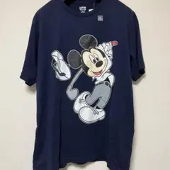 ユニクロ ミッキー プレイズ グラフィック Tシャツ ゴルフ XLサイズ