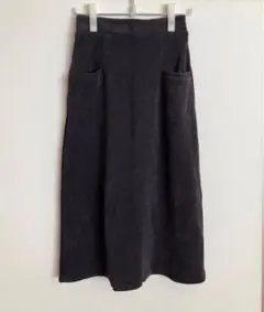 18コーデュロイジャージースカート(タグ付き・未着用品)