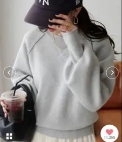 【WEB限定】スウェットライクショートプルオーバー　DISCOAT