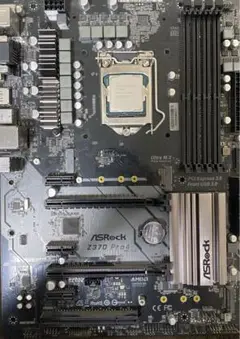 asrock z370 pro4+intel corei7 8086k