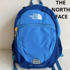 【良品】【ノースフェイス】キッズ リュック バックパック スモールデイ ブルー