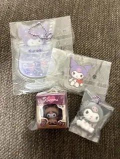 サンリオガチャ　クロミセット ふわわフロッキー　ミニチュアパッケージコレクション