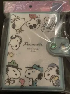シールバインダー　スヌーピー　シールシート付き